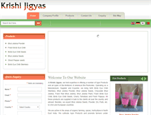 Tablet Screenshot of krishijigyas.com